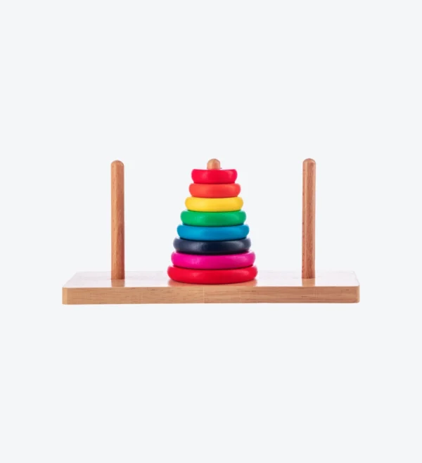 Torre de aros apilables